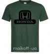 Мужская футболка Лого Honda Темно-зеленый фото