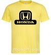 Мужская футболка Лого Honda Лимонный фото