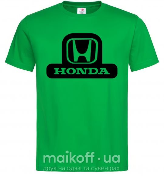 Мужская футболка Лого Honda Зеленый фото