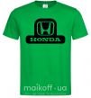 Мужская футболка Лого Honda Зеленый фото