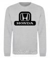 Свитшот Лого Honda Серый меланж фото
