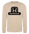Світшот Лого Honda Пісочний фото
