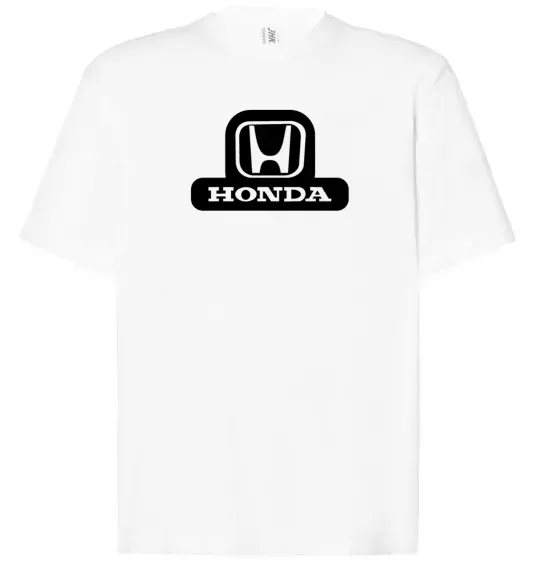 Футболка Оверсайз Лого Honda Білий фото