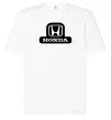 Футболка Оверсайз Лого Honda Білий фото