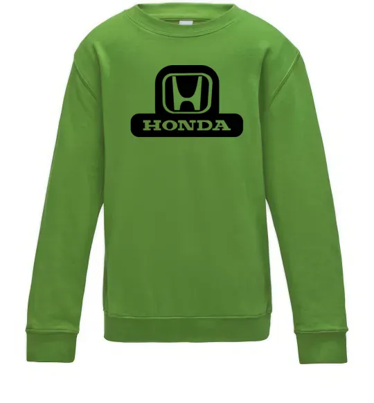 Детский Свитшот Лого Honda Лаймовый фото