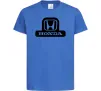 Детская футболка Лого Honda Ярко-синий фото