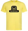 Мужская футболка Лого Honda Лимонный фото