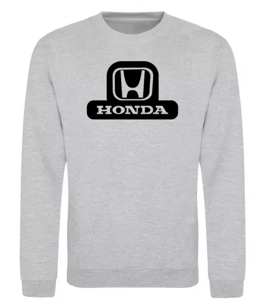 Свитшот Лого Honda Серый меланж фото