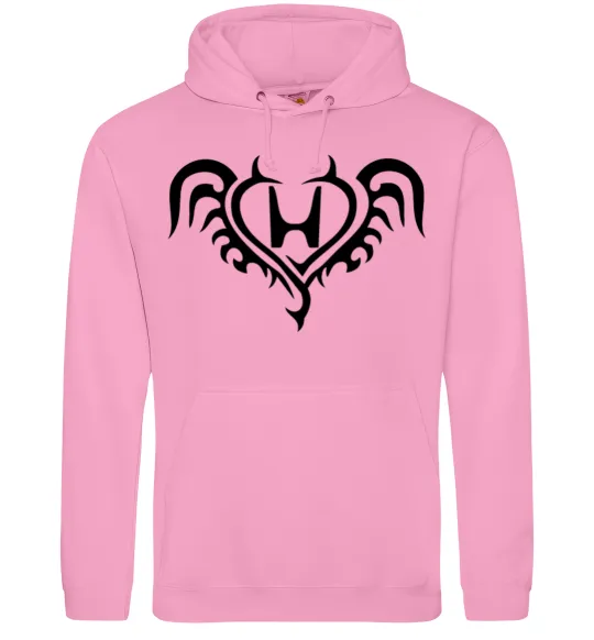 Мужская толстовка (худи) Honda devil Розовый фото