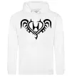 Чоловіча толстовка (худі) Honda devil Білий фото