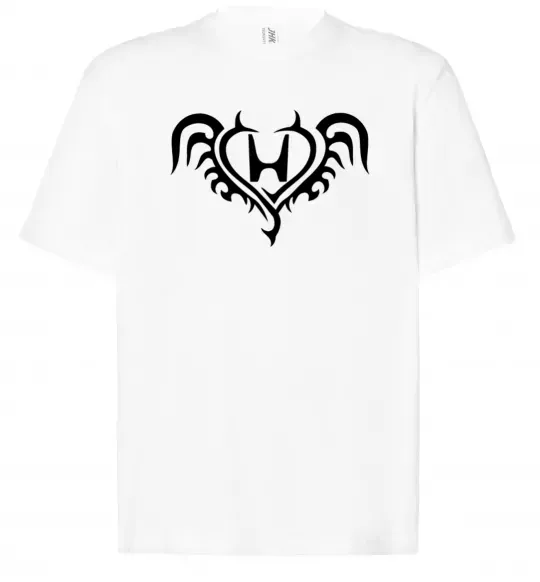 Футболка Оверсайз Honda devil Белый фото