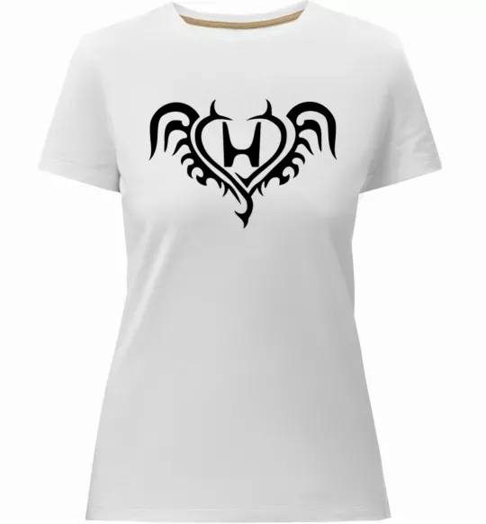 Женская премиум футболка Honda devil Белый фото