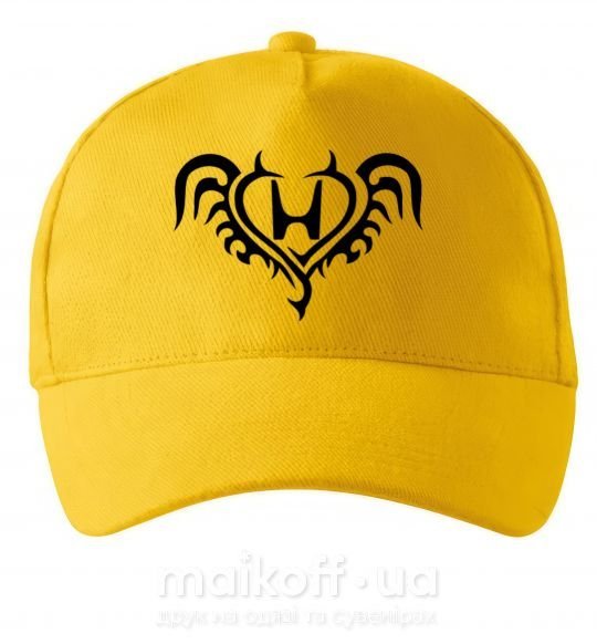 Кепка Honda devil Сонячно жовтий фото