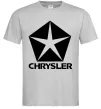 Мужская футболка Logo Chrysler Серый Мужская футболка Logo Chrysler Серый фото
