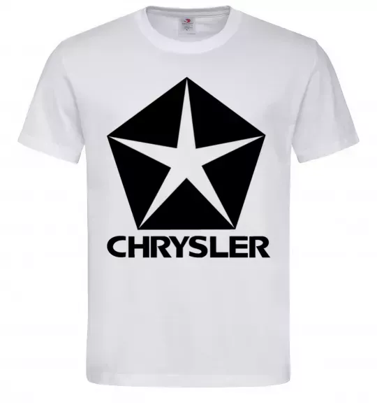 Мужская футболка Logo Chrysler Белый фото
