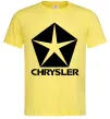 Мужская футболка Logo Chrysler Лимонный Мужская футболка Logo Chrysler Лимонный фото