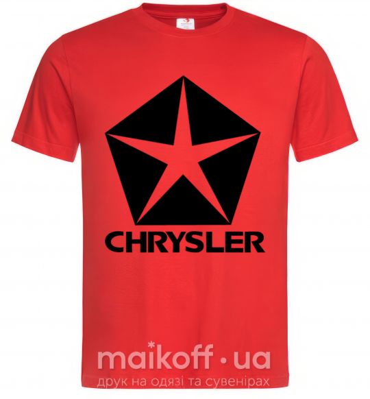 Чоловіча футболка Logo Chrysler Червоний фото