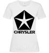 Женская футболка Logo Chrysler Белый фото