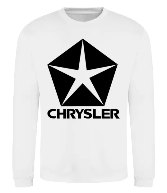 Свитшот Logo Chrysler Белый фото