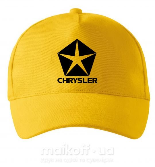 Кепка Logo Chrysler Солнечно желтый фото