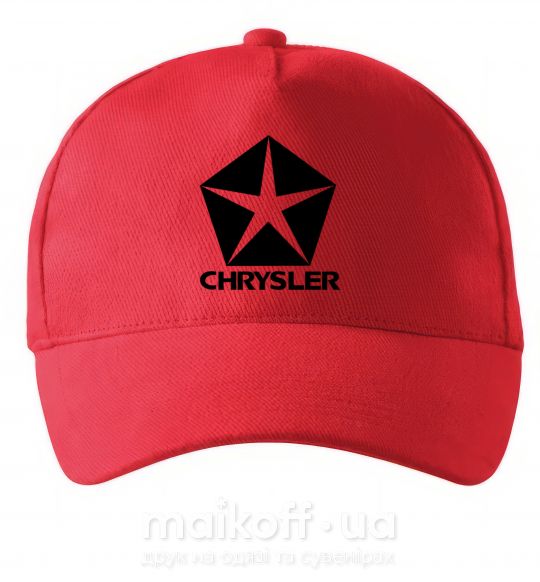 Кепка Logo Chrysler Красный фото