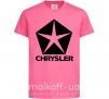 Детская футболка Logo Chrysler Ярко-розовый фото