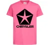 Дитяча футболка Logo Chrysler Яскраво-рожевий Дитяча футболка Logo Chrysler Яскраво-рожевий фото