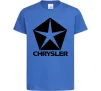 Дитяча футболка Logo Chrysler Яскраво-синій Дитяча футболка Logo Chrysler Яскраво-синій фото