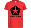 Дитяча футболка Logo Chrysler Червоний Дитяча футболка Logo Chrysler Червоний фото