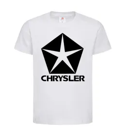Дитяча футболка Logo Chrysler Білий фото