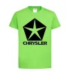 Детская футболка Logo Chrysler Лаймовый фото