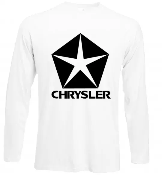 Лонгслив Logo Chrysler Белый фото