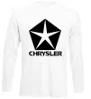 Лонгслив Logo Chrysler Белый фото