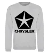 Світшот Logo Chrysler Сірий меланж фото