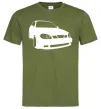Чоловіча футболка Lanos car Оливковий фото