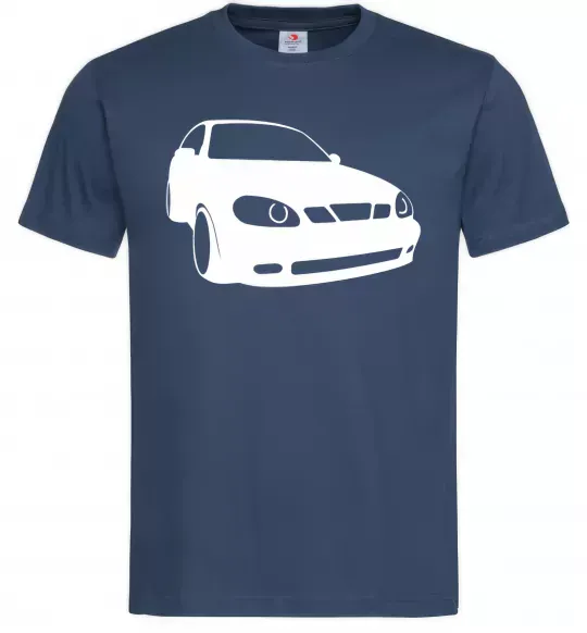 Чоловіча футболка Lanos car Темно-синій фото