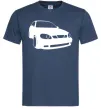 Чоловіча футболка Lanos car Темно-синій фото