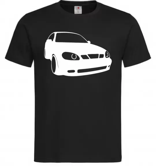 Чоловіча футболка Lanos car Чорний фото