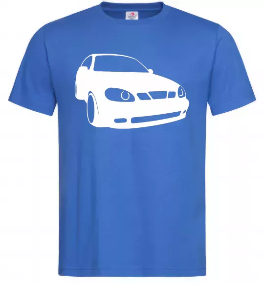 Чоловіча футболка Lanos car Яскраво-синій фото