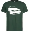 Чоловіча футболка Lanos car Темно-зелений фото