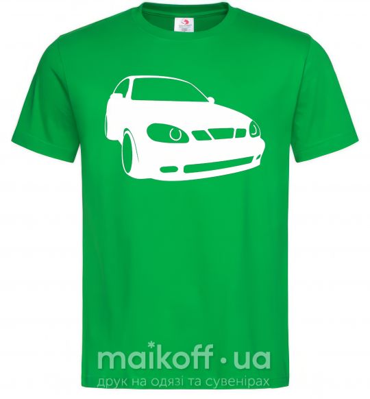 Мужская футболка Lanos car Зеленый фото