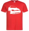 Чоловіча футболка Lanos car Червоний фото
