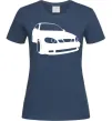 Женская футболка Lanos car Темно-синий фото