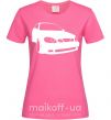 Жіноча футболка Lanos car Яскраво-рожевий фото