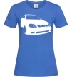 Женская футболка Lanos car Ярко-синий фото