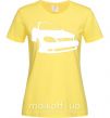 Женская футболка Lanos car Лимонный фото