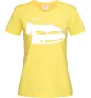 Женская футболка Lanos car Лимонный фото