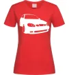 Женская футболка Lanos car Красный фото