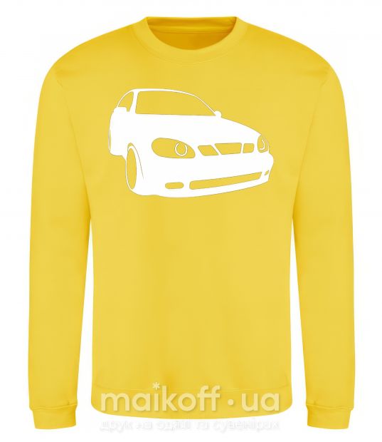 Світшот Lanos car Сонячно жовтий фото
