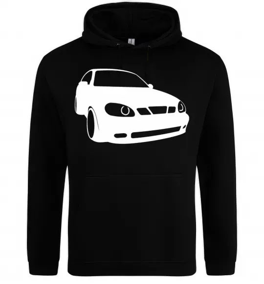 Мужская толстовка (худи) Lanos car Черный фото